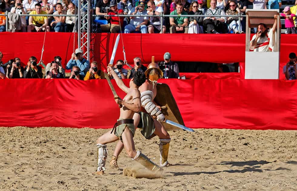 gladiators colosseum rome roman gladiators virtual reality tours ancient and recent