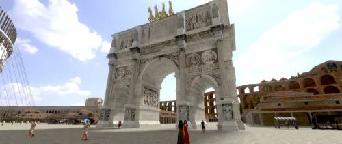 colosseum virtual reality tour arch costantine tours ancient and recent