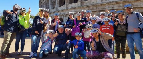 self guided colosseum virtual reality tour augmented reality tours ancient and recent